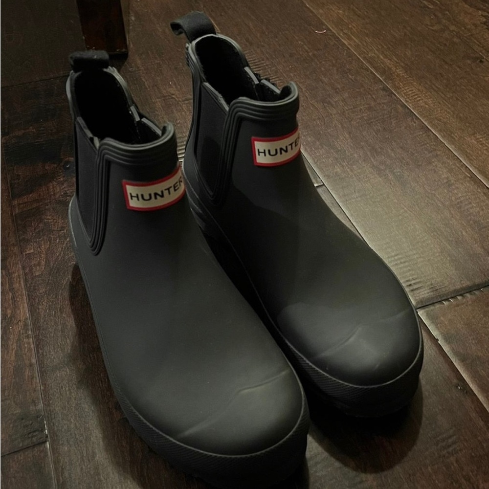 Hunter Black Original Chelsea Boot
